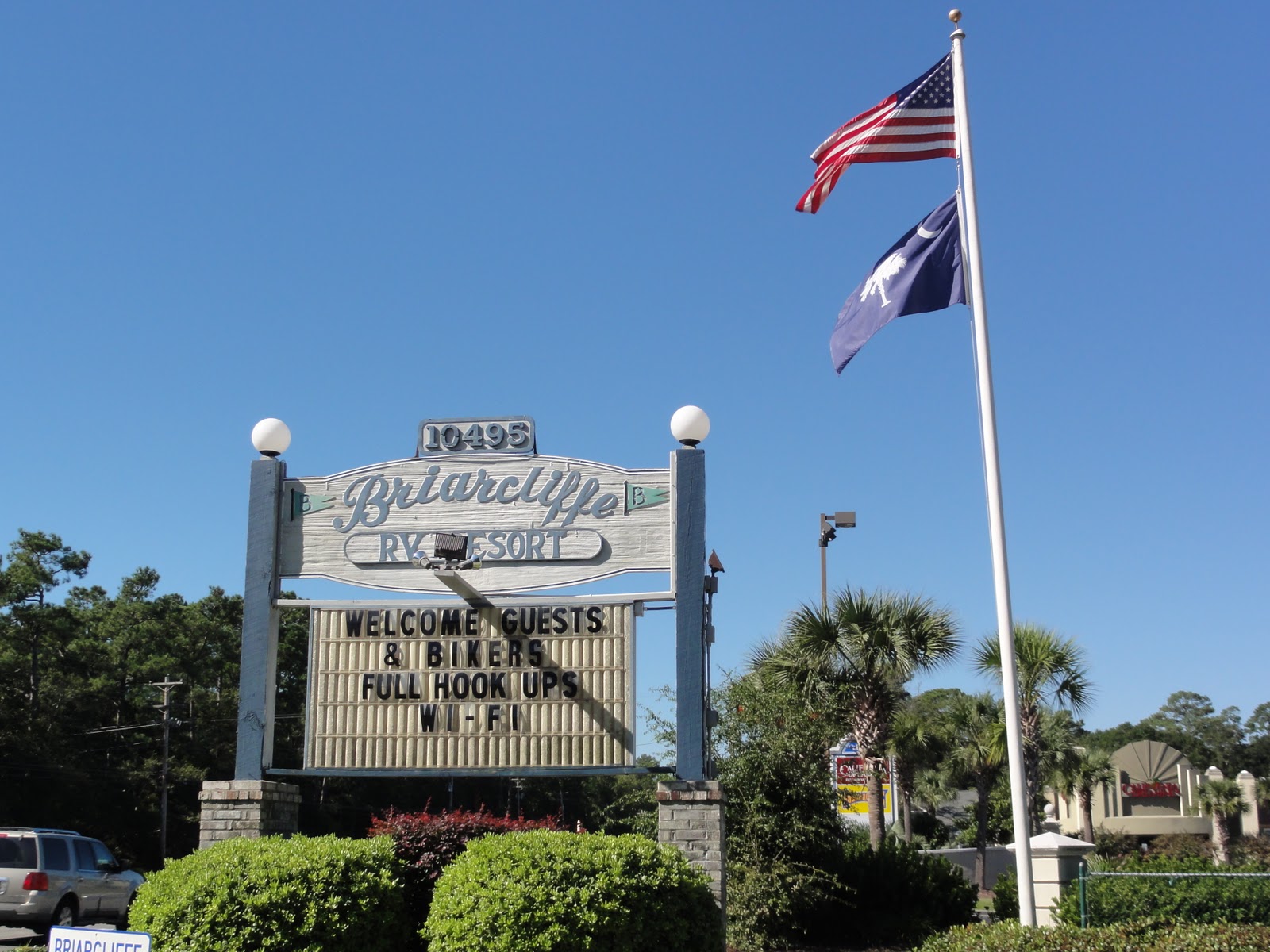 It's a Trip of a Lifetime DAY 53 FAYETTEVILLE N.C. MYRTLE BEACH S.C.