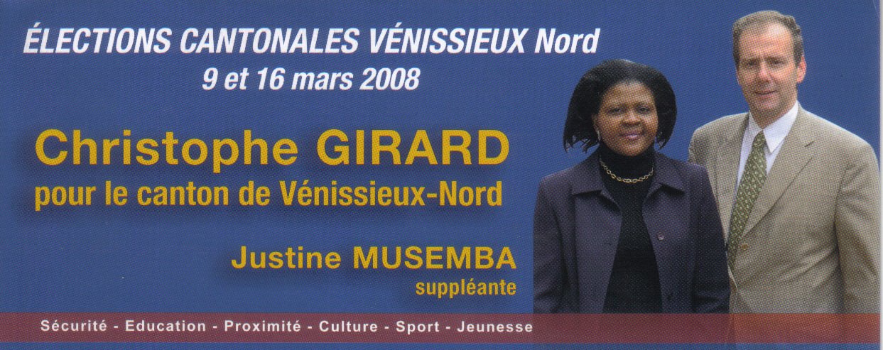Christophe GIRARD Canton Vénissieux Nord