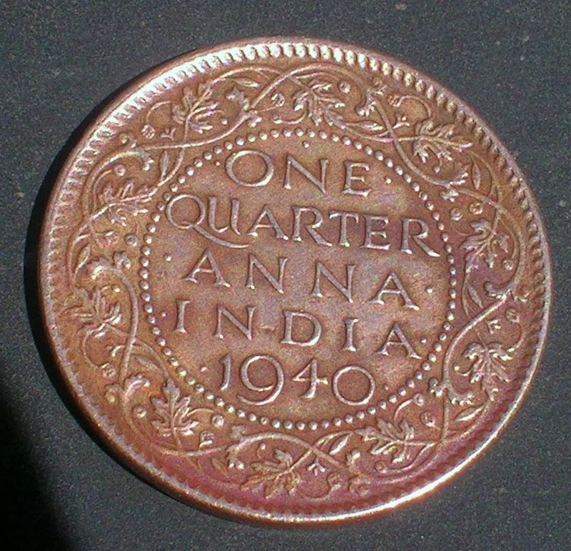british-india-coins-george-vi-king-emperor-one-quarter-anna-india-1940