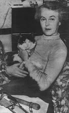 Lorna Hill and the cat
