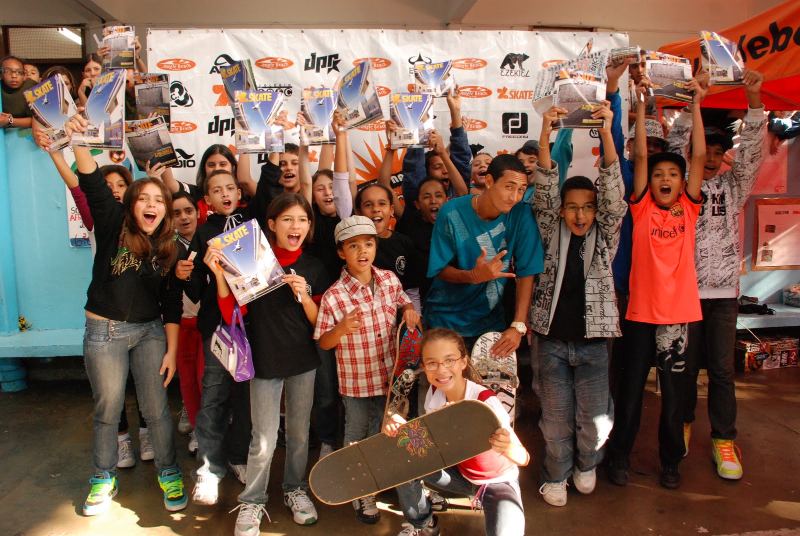 Skate nas escolas Colégio Estadual Papa João Paulo I Snoway News