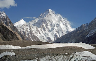 Mountain peaks in Pakistan