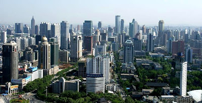 Nanjing city skyline