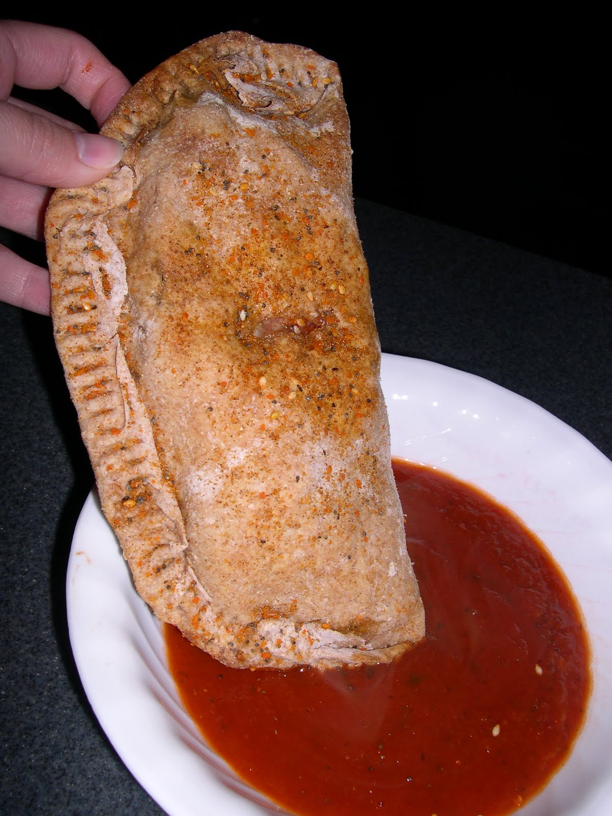 "Course" in Time Hot and Crispy "Pizza Benders"