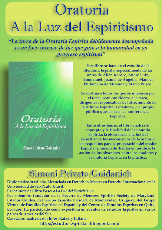 Lanzamiento  del Libro "Oratoria a la Luz del Espiritismo" en Lima-Perú