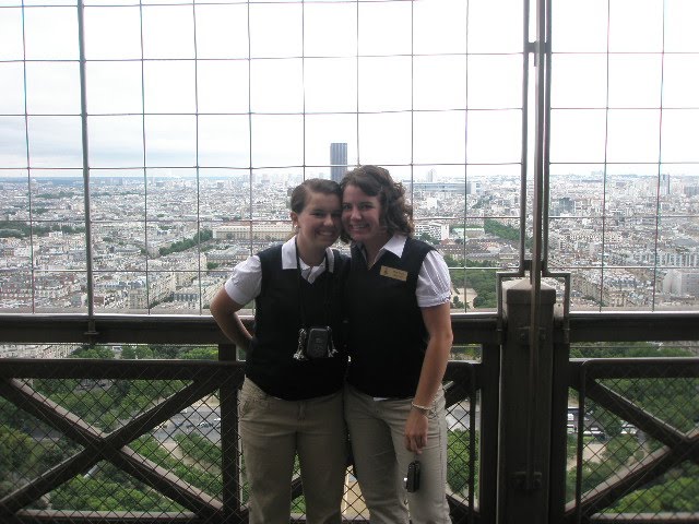Over looking France from the Eiffel Tour!