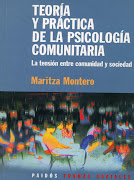 TEORIA Y PRACTICA DE LA PSICOLOGIA COMUNITARIA  Maritza Montero