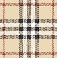 Burberry Check Pattern Zip iPad Case - Luxury Cases