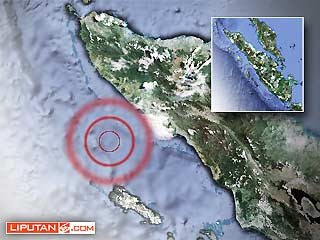 Gempa 7,2 SR Guncang Meulaboh Aceh