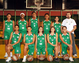 Mangueira se Prepara para o Brasileiro de Basquete Feminino de 2008