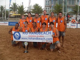 Rio Hand Beach Campeão do Fast Verão Esportivo Masculino de Handebol de Praia de 2009