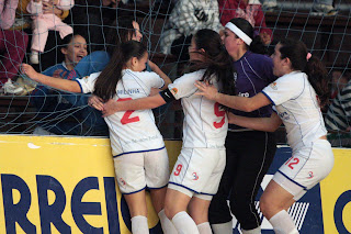 Jaraguá Campeã da Taça Brasil Feminina Sub-15 de Futsal de 2010