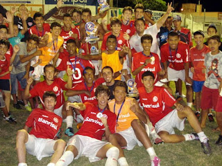 Internacional Tricampeão da Copa Santiago Sub-17 de 2009/2010/2011