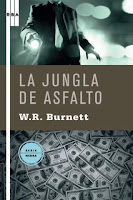 W. R. Burnett. La jungla de asfalto Coberta del llibre