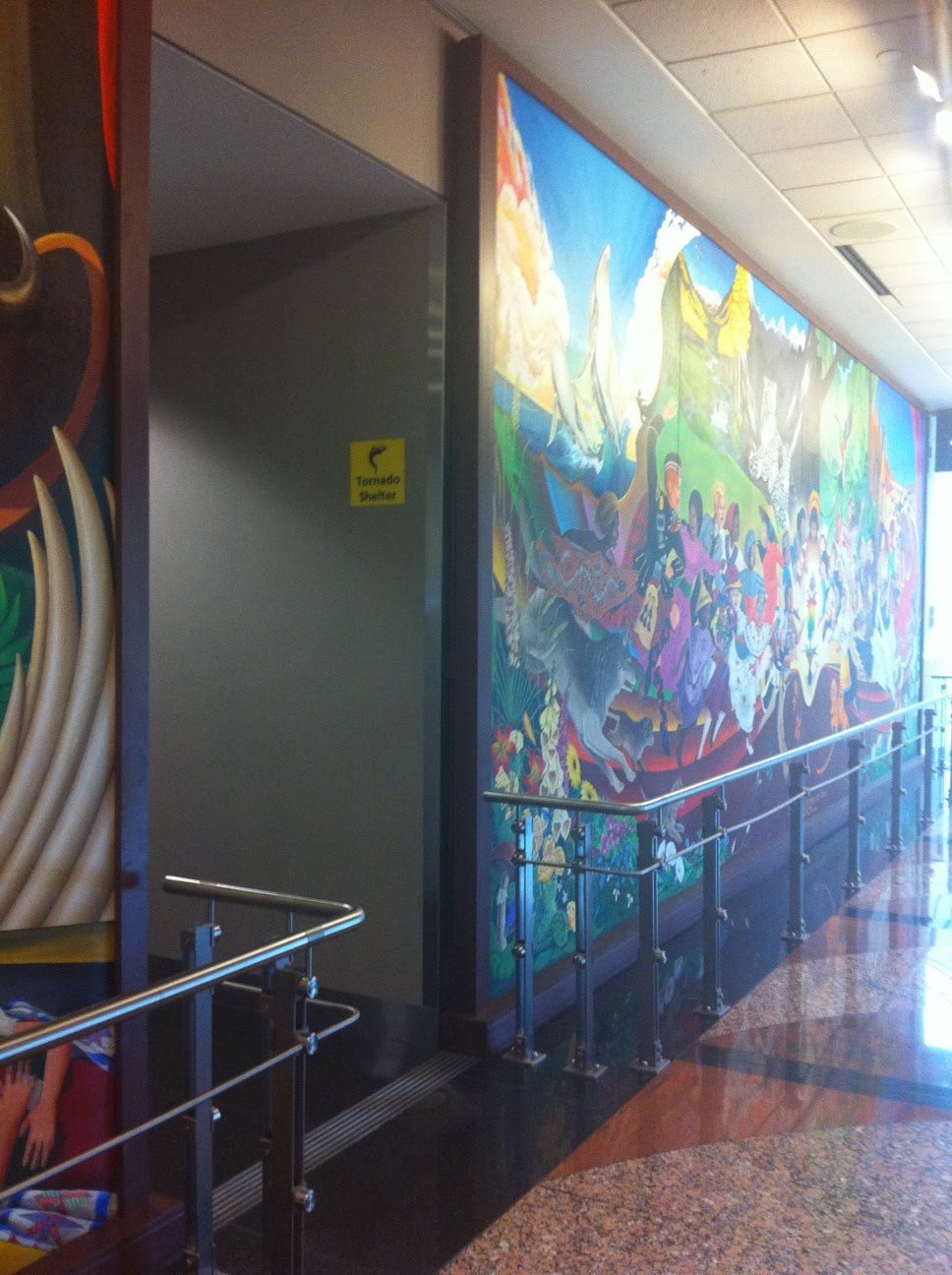 2065 Miles of Blonde DIA Mural 1