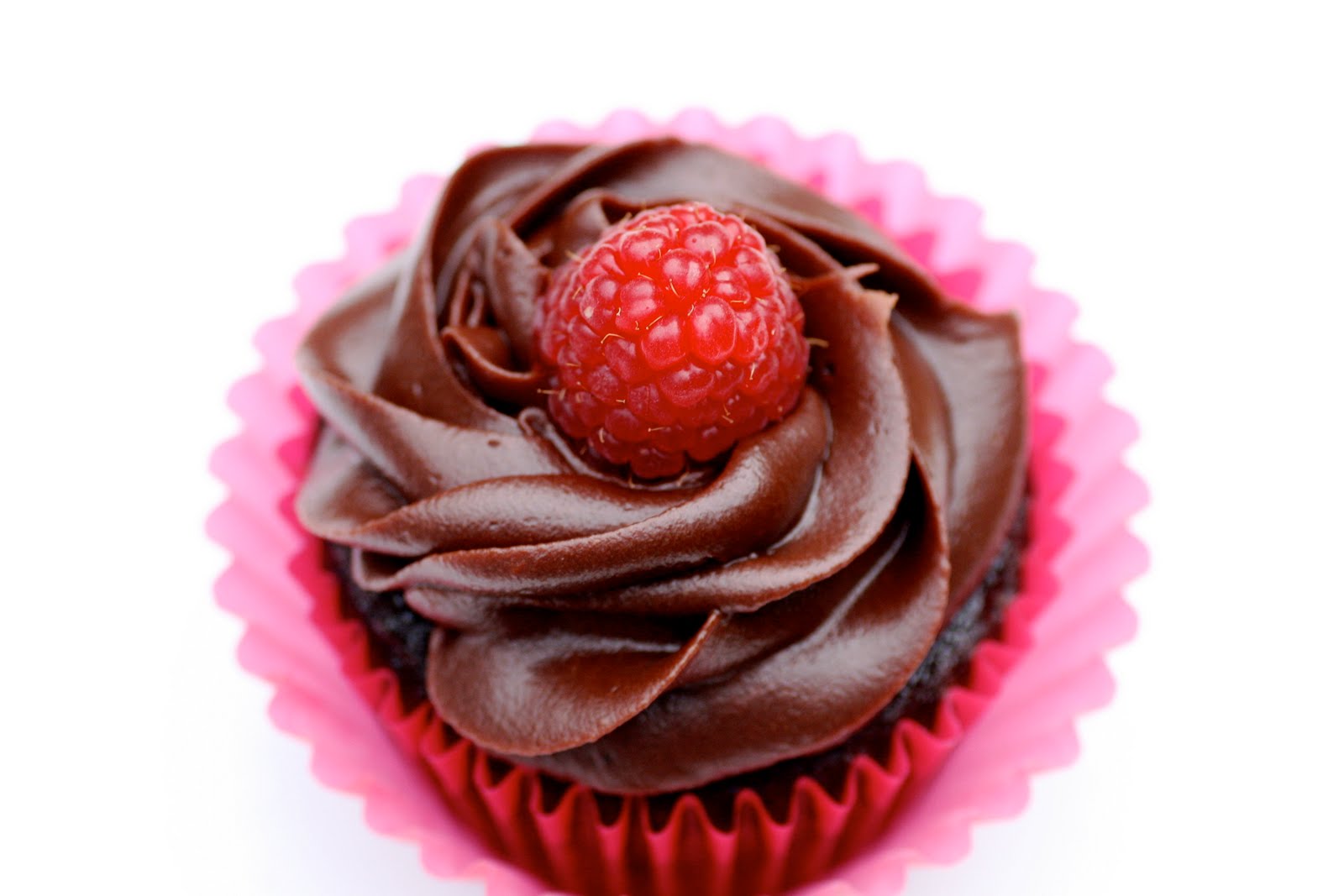 here is the recipe: Chocolate Raspberry Cupcakes