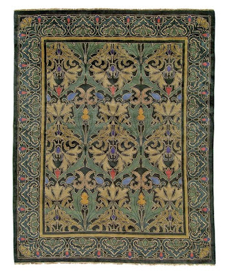 William Morris Fan Club: The beautiful rugs of C.F.A. Voysey