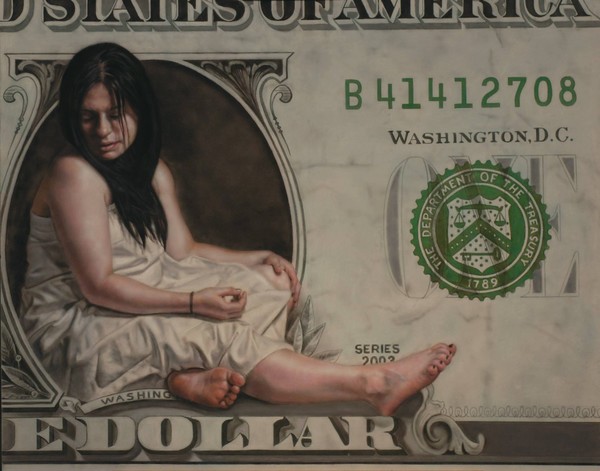 luke donald painting. in his paintings.