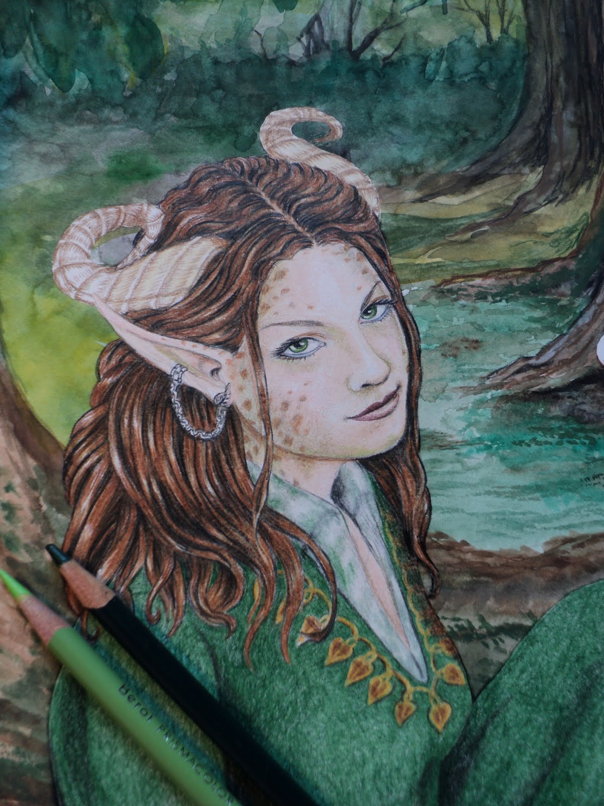 Tales from the Old Wooden Art Table: Lady of the Forest: A ...