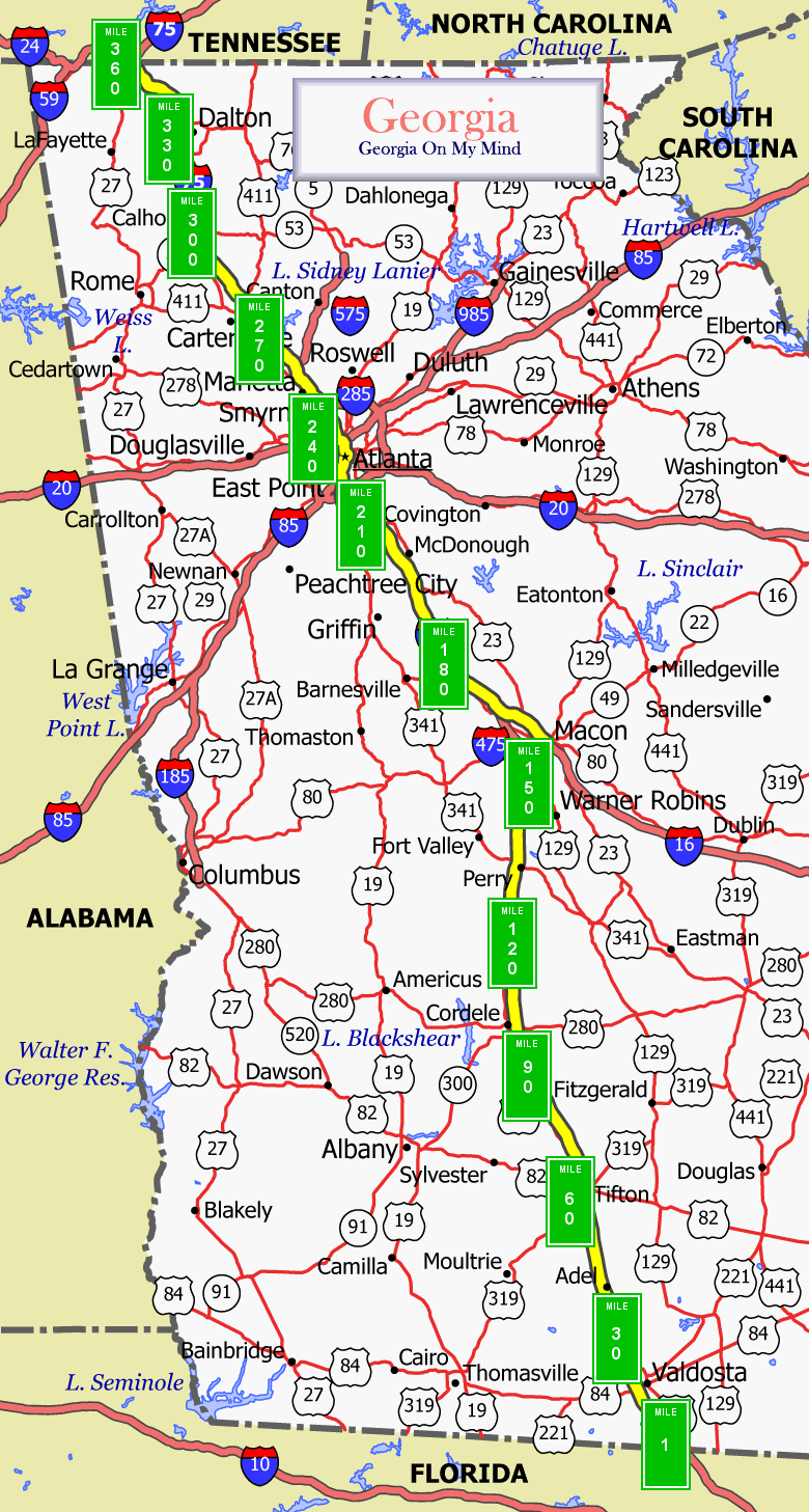 I 75 Atlanta Map 