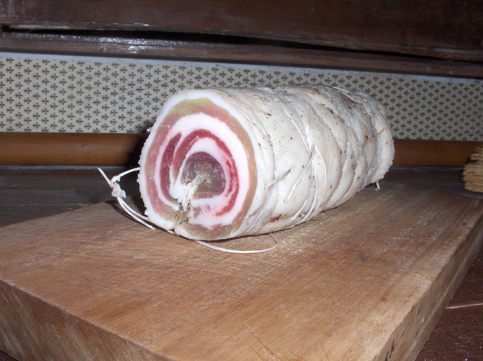 Panna in cucina Pancetta fatta in casa