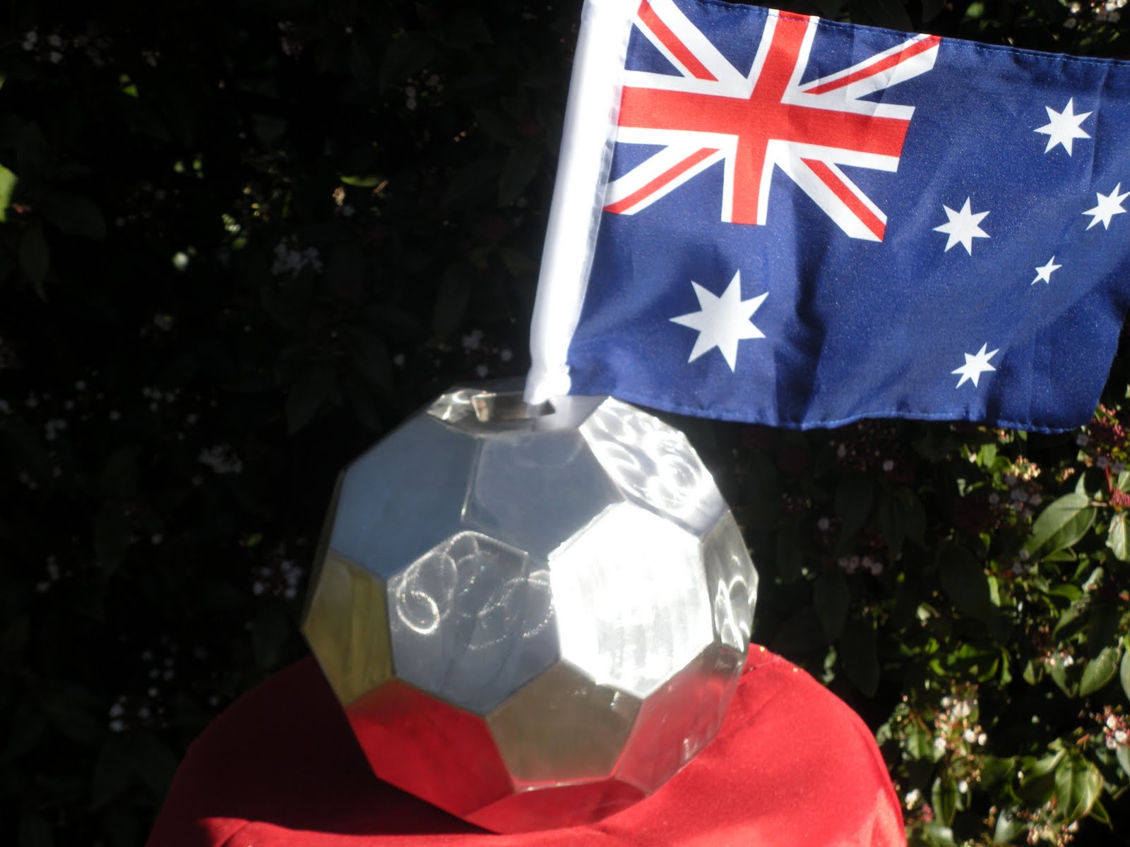 Art Studio Transylvania Soccer Ball Vase