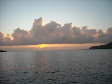Sunset in East Gregerie Channel