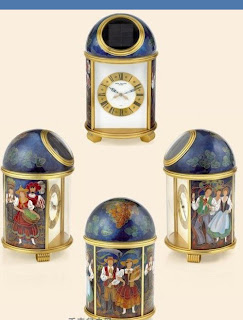 Silver Arrow: Patek Philippe Dome Clock: Unique Art Treasures