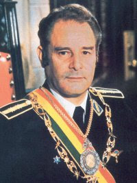 El exdictador Juan Pereda Asbún - Bolivia informa Presidentes de Bolivia
