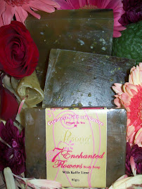 7 Enchanted Flowers Body Soap with Kaffir Lime