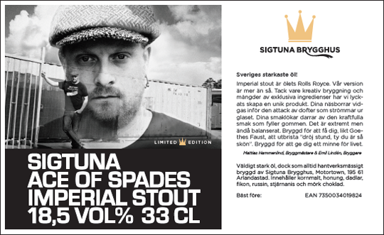 Sigtuna Ace of Spades