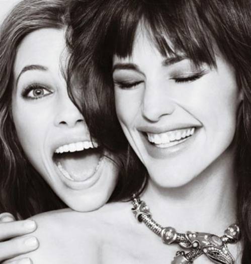 uniQuePic: Jessica Biel & Jennifer Garner For Marie Claire March 2010