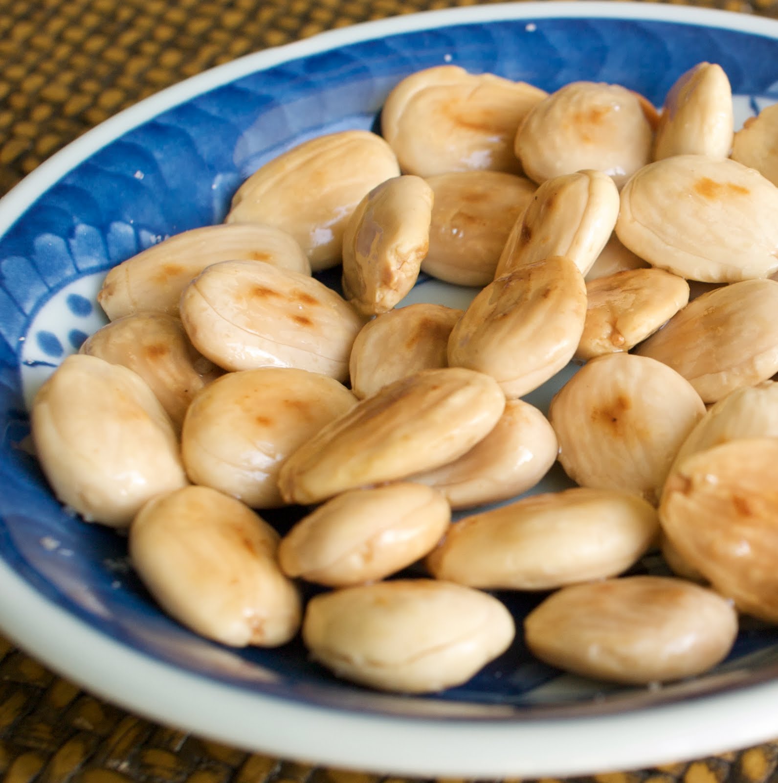 All Our Fingers in the Pie Marcona Almonds...Yum!
