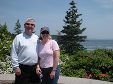 Patte and Dave in Acadia Nat'l Park