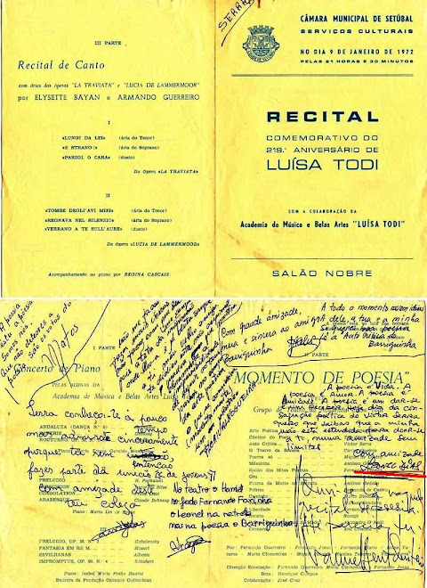 1º RECITAL POESIA 1972 de :