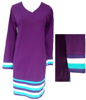 AQ249B GRAPE-MULTI COL (XS-XL) - MUSLIMAH T SHIRT