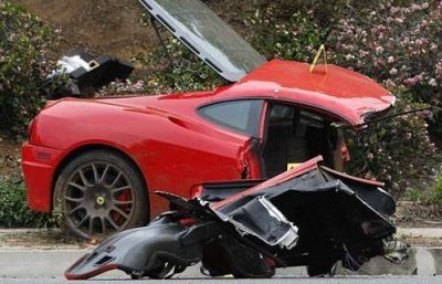 Kecelakaan Maut Ferrari Dengan Porsche GAMBAR MODIFIKASI 