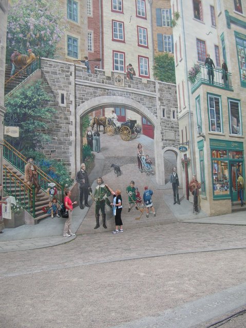 Quebec Mural
