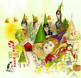 Ramone & flora are back in town! #finaltouchesnc #blowingrocknc # t.tex's hexes: Still More of Those Damned Good, Few, Borrowed Xmas Images