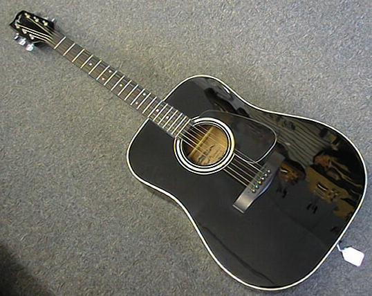 Fender Acoustic Guitar: A Fender Acoustic Guitar.