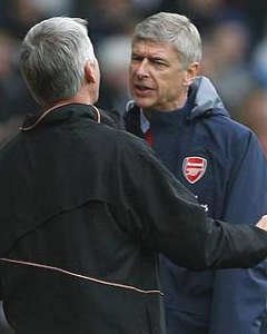 Wenger and Pardew