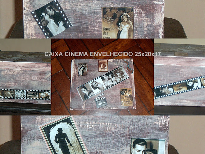 CAIXA CINEMA ENVELHECIDO