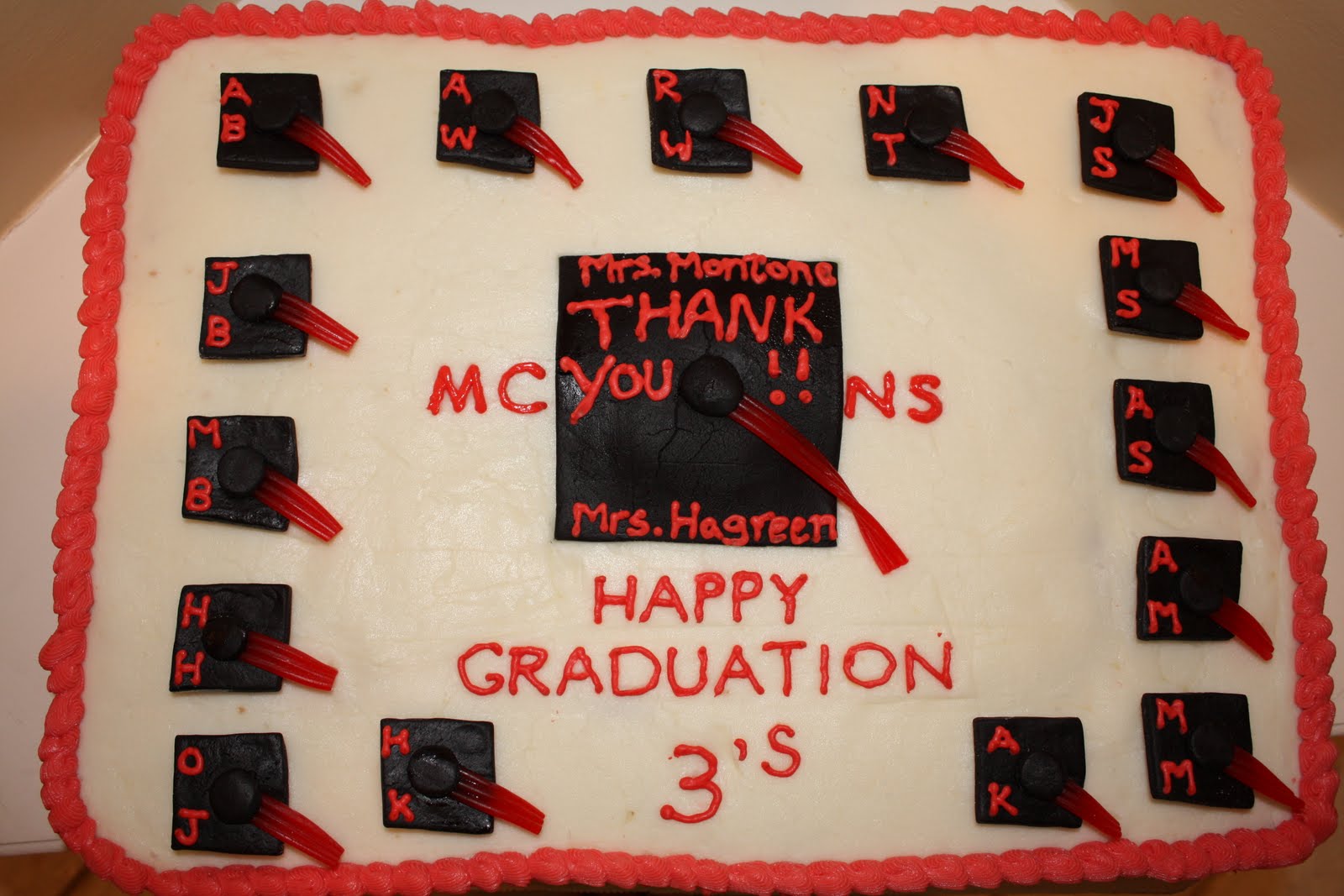 Two Sweet Bakery: Preschool graduation cake
