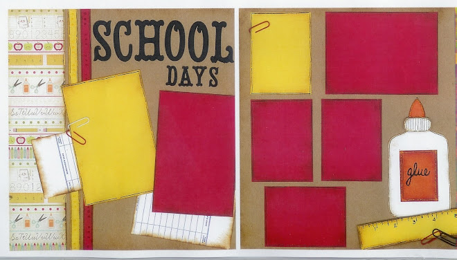 School Days (w/glue) - Designed by Diane Kelly