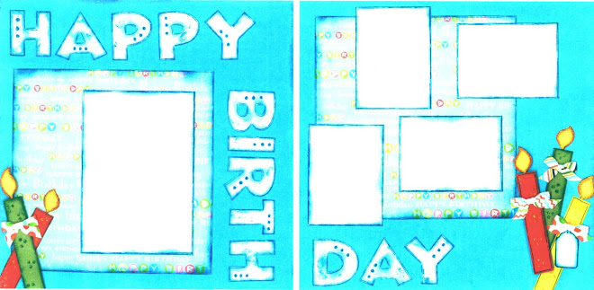 Happy Birthday (Blue) - Designed by Diane Kelly