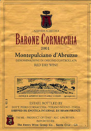 Italian Wine Label