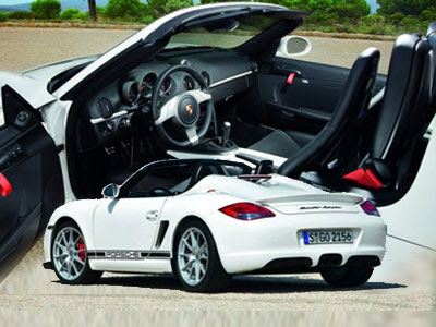  provides the Boxster Spyder with a sleek silhouette reminiscent of the 