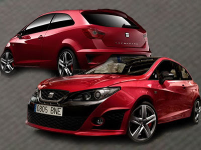 Seat Ibiza Bocanegra road ready version has been unveiled at the Barcelona 