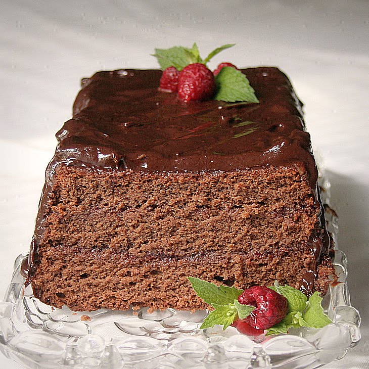 Raspberry and White Chocolate Loaf Cake - Mrs Jones's Kitchen