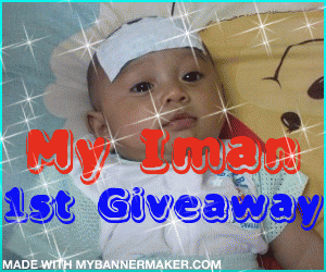 My Iman 1st Giveaway